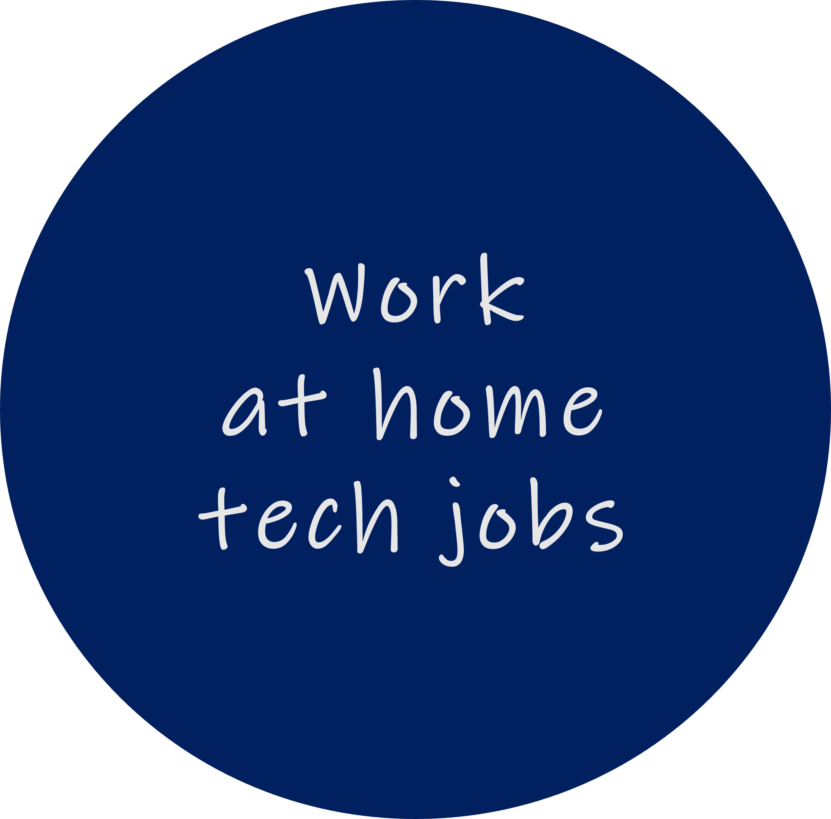 Work At Home Tech Jobs